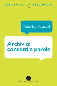 Archivio: concetti e parole_cover