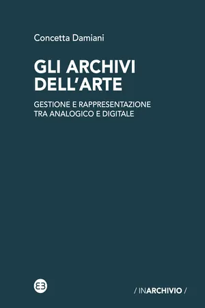 Gli archivi dell'arte