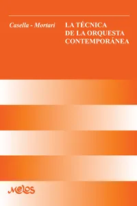 La técnica de la orquesta contemporanea_cover