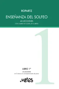 Ropartz. Enseñanza del solfeo_cover