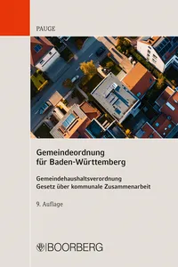 Gemeindeordnung für Baden-Württemberg_cover