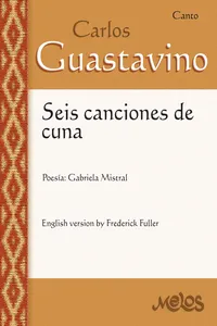 Carlos Guastavino. Seis canciones de cuna_cover