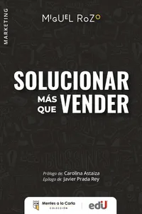 Solucionar más que vender_cover