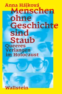 Menschen ohne Geschichte sind Staub_cover