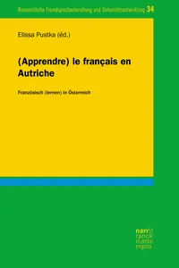 (Apprendre) le français en Autriche_cover