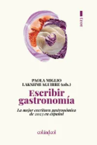 Escribir gastronomía 2023_cover