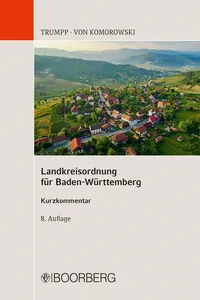 Landkreisordnung für Baden-Württemberg_cover