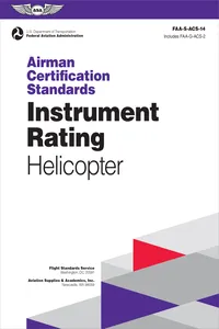 Airman Certification Standards: Instrument Rating - Helicopter_cover