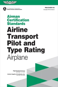 Airman Certification Standards: Airline Transport Pilot and Type Rating - Airplane_cover