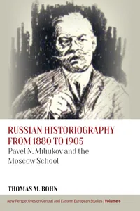 Russian Historiography from 1880 to 1905_cover