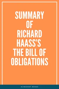 Summary of Richard Haass's The Bill of Obligations_cover