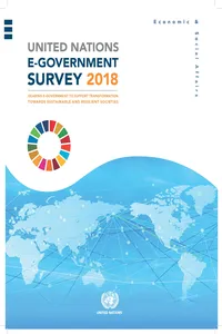 United Nations E-Government Survey 2018_cover