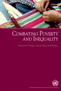 Combating Poverty and Inequality_cover