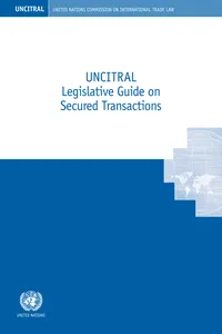 UNCITRAL Legislative Guide on Secured Transaction_cover