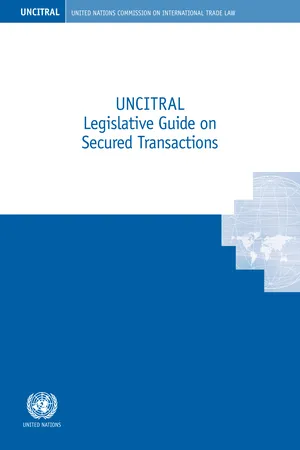 UNCITRAL Legislative Guide on Secured Transaction