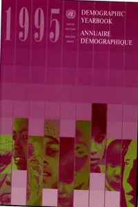 United Nations Demographic Yearbook 1995, Forty-seventh issue_cover