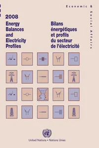 Energy Balances and Electricity Profiles 2008/Bilans énergétiques et profils du secteur de l'électricité 2008_cover