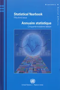 Statistical Yearbook 2008, Fifty-third Issue/Annuaire Statistique 2008, Cinquante-troisième Édition_cover