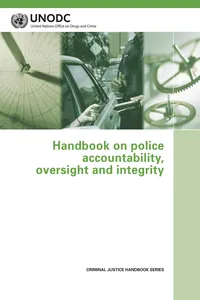 Handbook on Police Accountability, Oversight and Integrity_cover