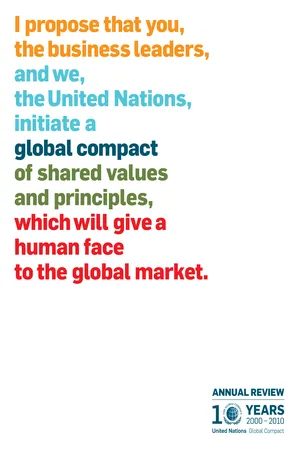 United Nations Global Compact Annual Review 2000-2010