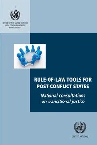 Rule-of-law Tools for Post-conflict States_cover