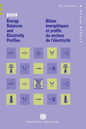 Energy Balances and Electricity Profiles 2009