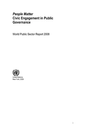 World Public Sector Report 2008