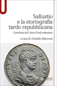 Sallustio e la storiografia tardo repubblicana_cover