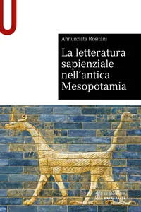 La letteratura sapienziale nell'antica Mesopotamia_cover