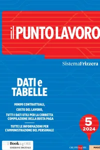 Il Punto Lavoro 5/2024 - Dati e tabelle_cover