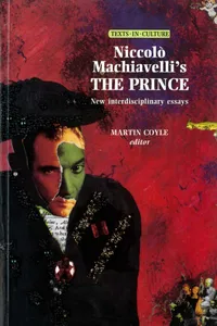 Niccolo Machiavelli's The Prince_cover
