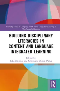 Building Disciplinary Literacies in Content and Language Integrated Learning_cover