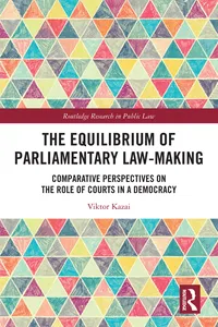 The Equilibrium of Parliamentary Law-making_cover