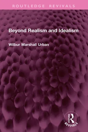 Beyond Realism and Idealism