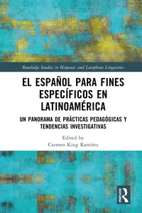 El español para fines específicos en Latinoamérica_cover