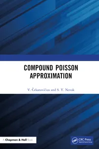 Compound Poisson Approximation_cover