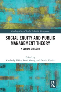 Social Equity and Public Management Theory_cover