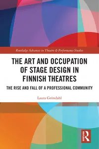 The Art and Occupation of Stage Design in Finnish Theatres_cover