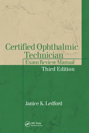 Certified Ophthalmic Technician Exam Review Manual