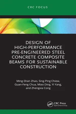 Design of High-performance Pre-engineered Steel Concrete Composite Beams for Sustainable Construction