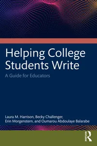 Helping College Students Write_cover