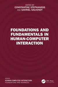 Foundations and Fundamentals in Human-Computer Interaction_cover