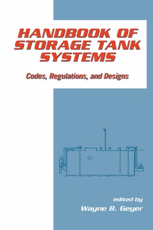 Handbook of Storage Tank Systems