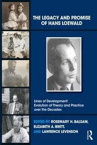 The Legacy and Promise of Hans Loewald_cover