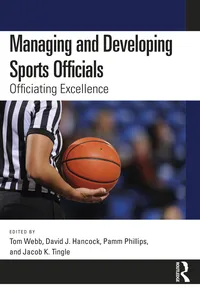 Managing and Developing Sports Officials_cover