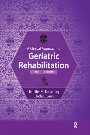 A Clinical Approach to Geriatric Rehabilitation