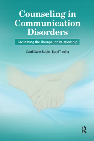 Counseling in Communication Disorders