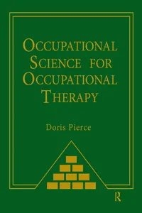 Occupational Science for Occupational Therapy_cover