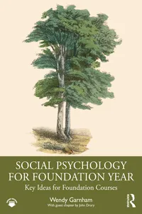 Social Psychology for Foundation Year_cover