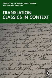 Translation Classics in Context_cover